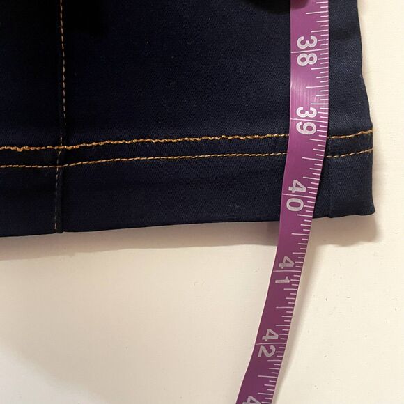 SHEIN NWOT Indigo Stretchy Denim Pants Size 4 - Picture 8 of 9